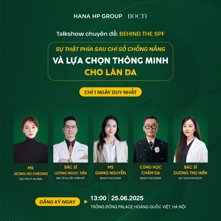 🌤 lần đầu tiên xuất hiện tại việt nam – talkshow chuyên biệt về kem chống nắng