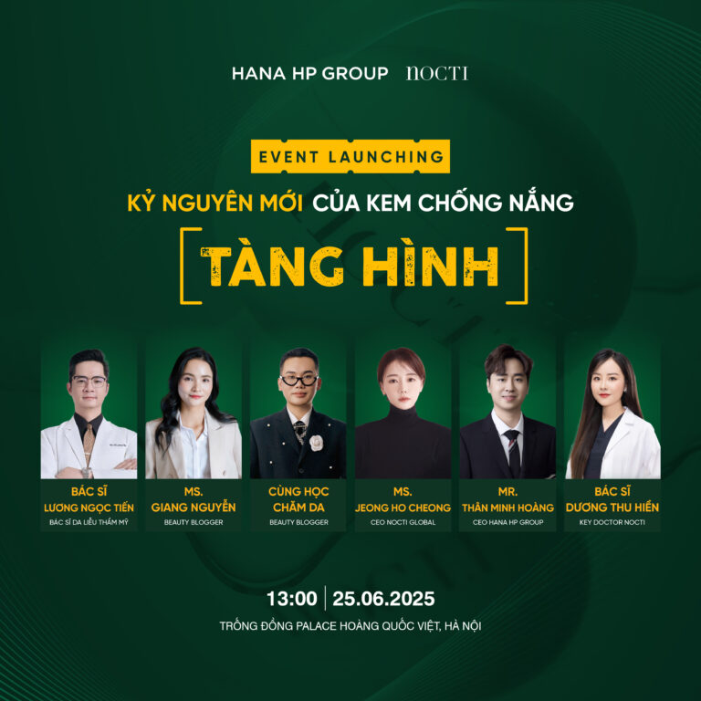 🌤 SỰ KIỆN “KỶ NGUYÊN MỚI CỦA KEM CHỐNG NẮNG TÀNG HÌNH”